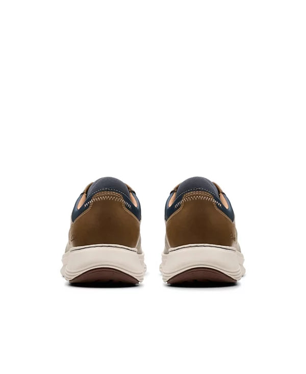 Clarks Men's Motion Trek PT Shoes  Taupe Combi Nubuck Size 10.5W