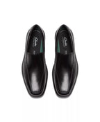 Clarks Men's Cosgrove Free Leather Dress Loafers   Black Leather Size 10
