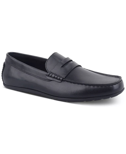 Alfani Men's Masonn Slip-On Penny Driving Loafers  Black Size 7.5
