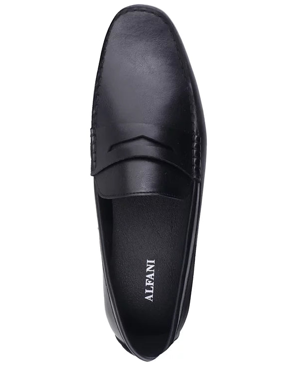 Alfani Men's Masonn Slip-On Penny Driving Loafers  Black Size 10