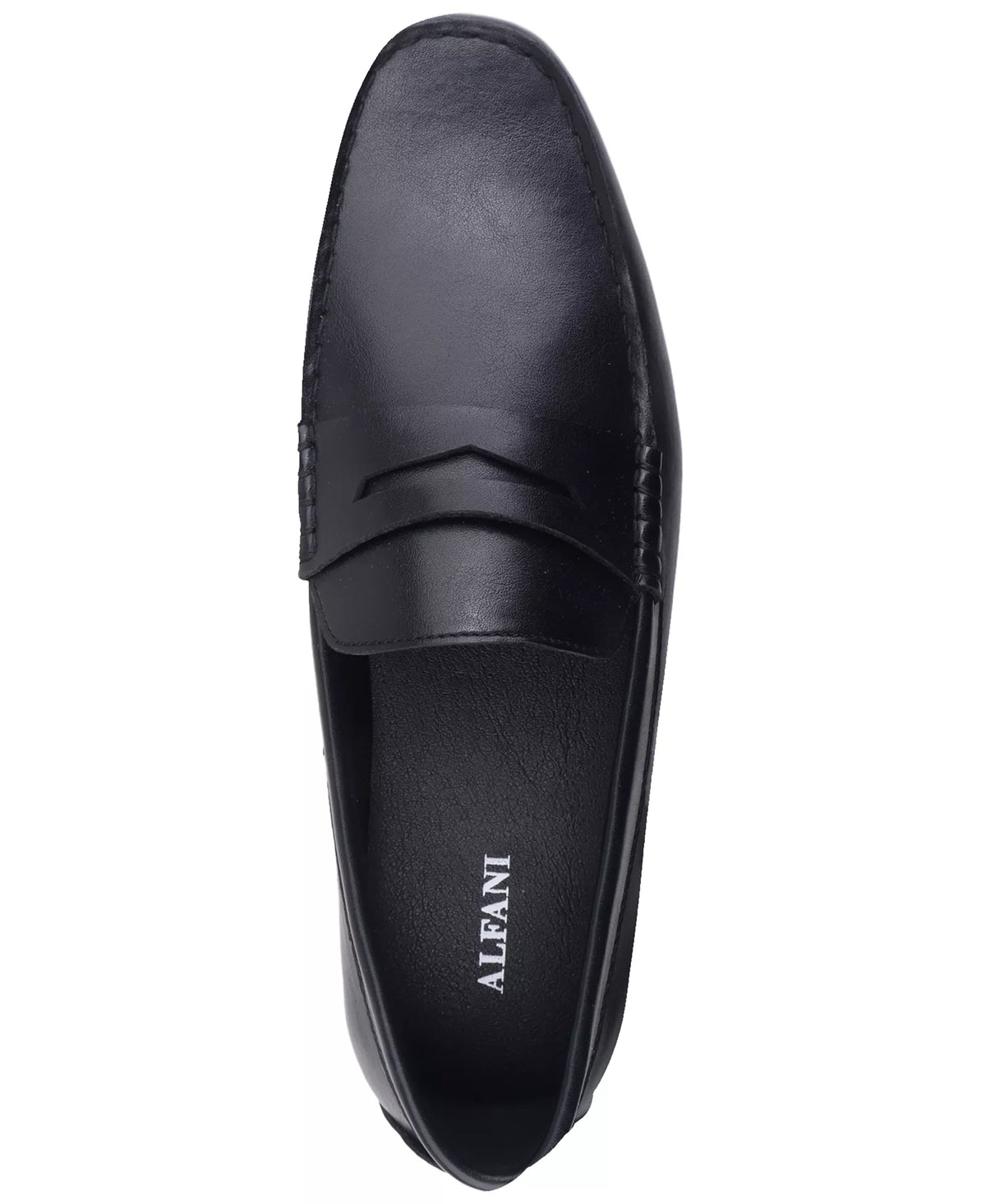 Alfani Men's Masonn Slip-On Penny Driving Loafers  Black Size 9