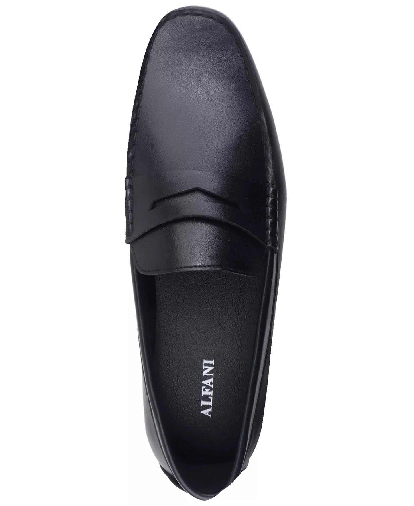 Alfani Men's Masonn Slip-On Penny Driving Loafers  Black Size 7.5