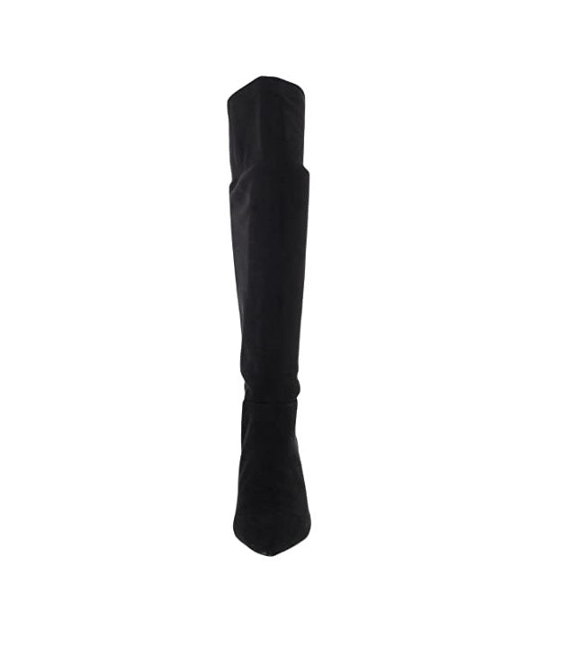 BCBGeneration Women's Marlo Suede Knee-High Boots  Color Black Size 8M
