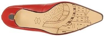 Bella Vita Women’s Wow Leather Closed Toe Classic Pumps  Color Red Kidskin Size 9N