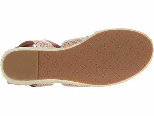 Patricia Nash Women's Riva Wedge Sandals  Color Blush Bouquet Size 5.5M