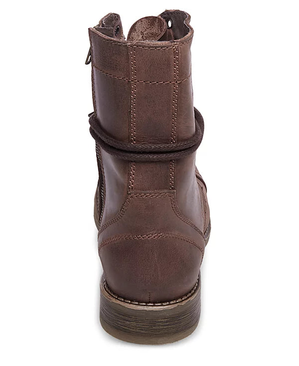 Steve Madden Men's Troopah Leather Boots  Brown Size 8.5