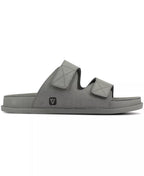 Vance Co. Men's Orlando Comfort Adjustable Strap Sandals  Gray Size 9