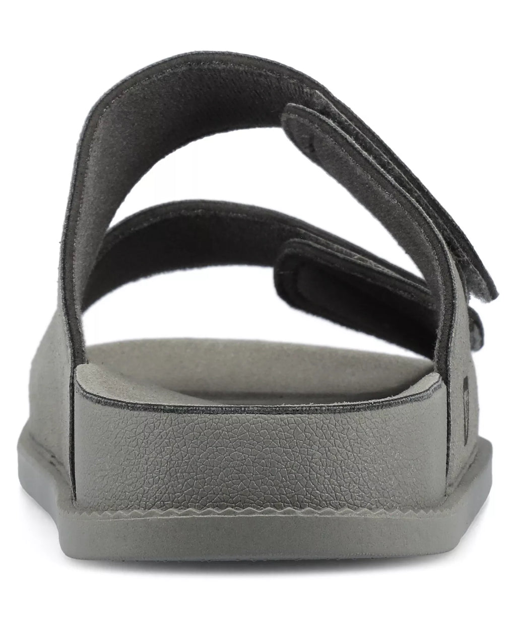 Vance Co. Men's Orlando Comfort Adjustable Strap Sandals  Gray Size 9