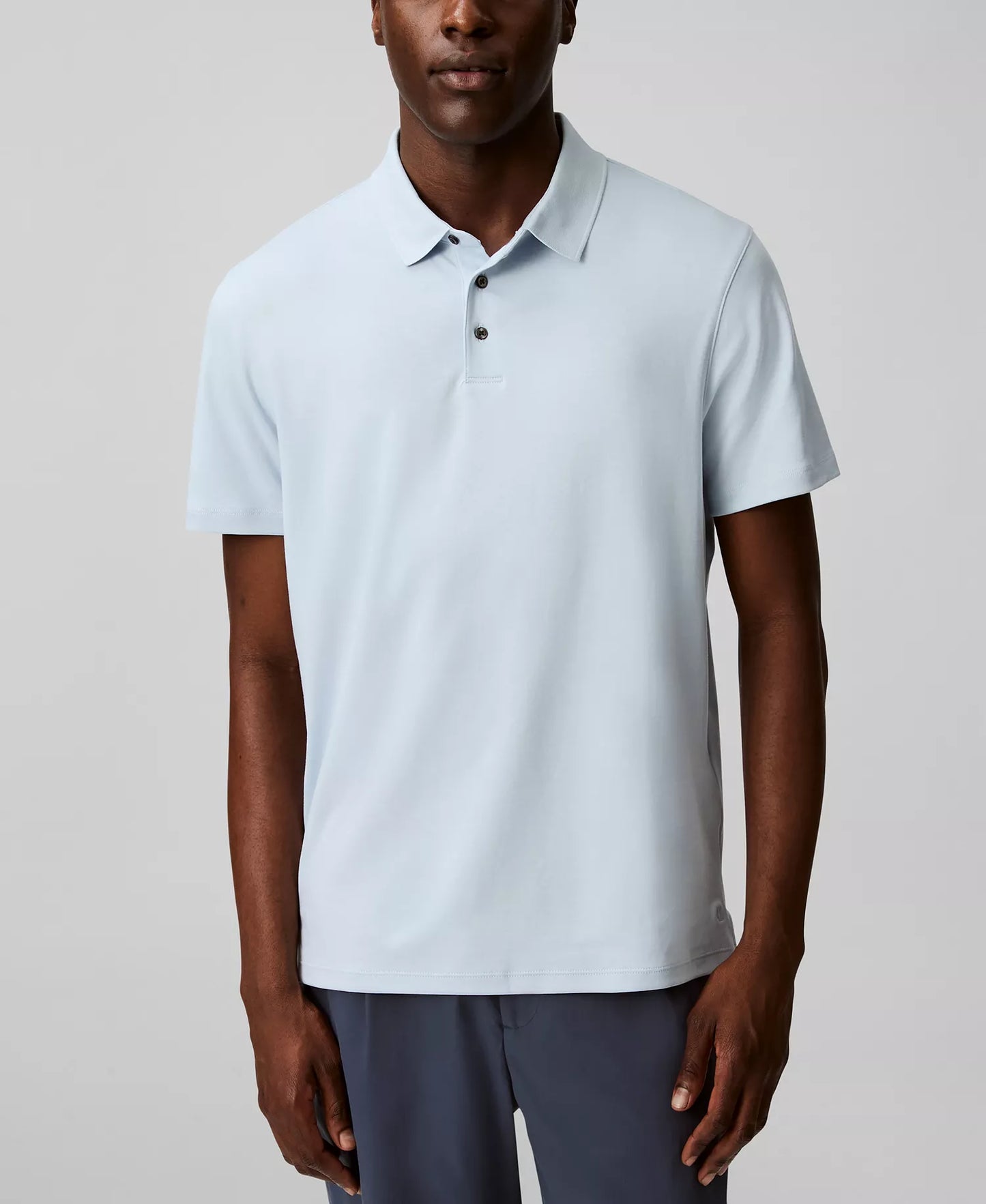 Calvin Klein Men's Short Sleeve Supima Cotton Polo Shirt  Plein Air Size XL
