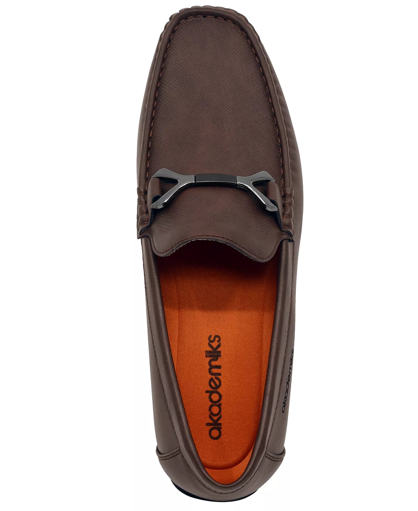 Akademiks Men's Ogden Slip-On Comfort Loafers  Brown Size 11