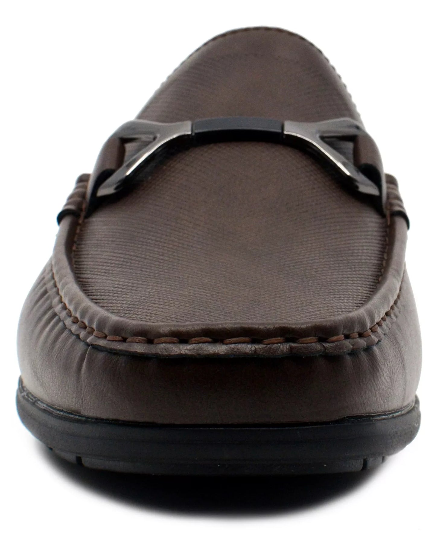 Akademiks Men's Ogden Slip-On Comfort Loafers  Brown Size 11