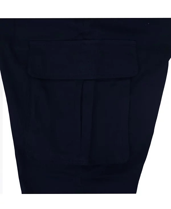 Blu Rock Men's Flex Stretch Cargo Pants  Black Size 34