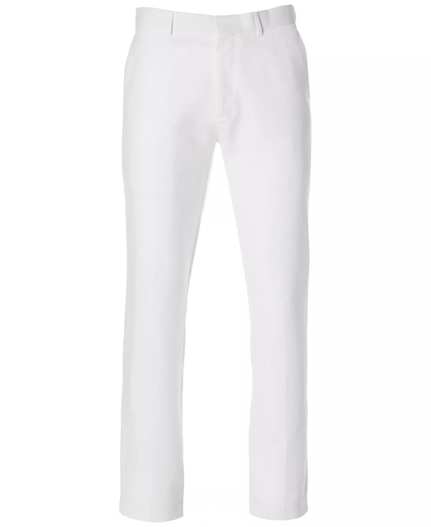 Cubavera Men's Flat Front Linen Pants  Bright White W38xL32