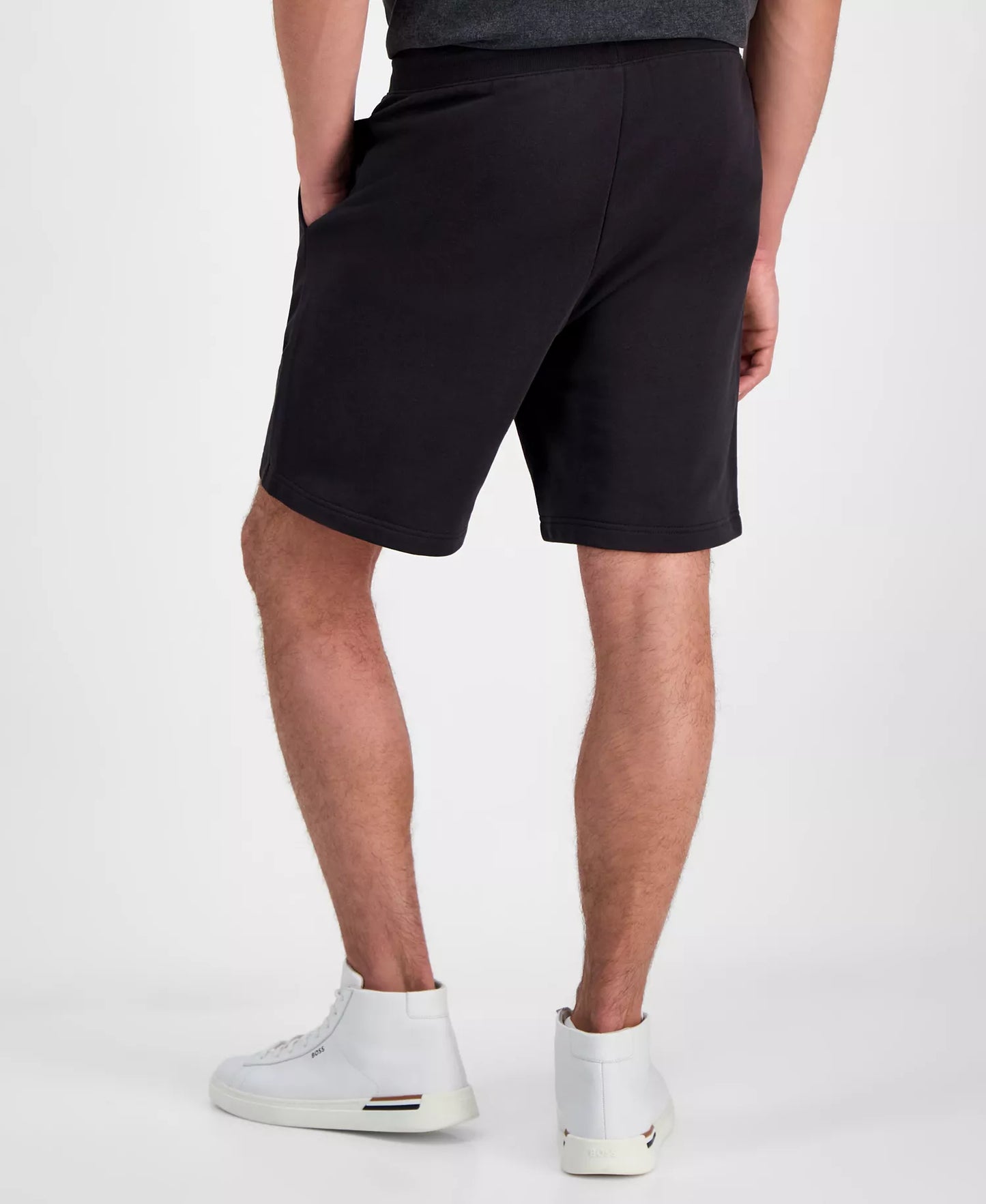 Hugo Boss Men's Nylsho Drawstring Shorts  Black Size 2XL