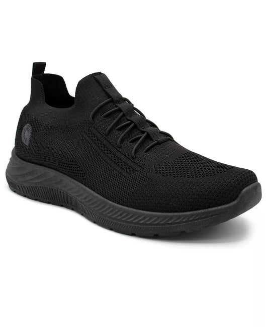 Akademiks Men's Flux Slip On Sneakers  Black Size 10