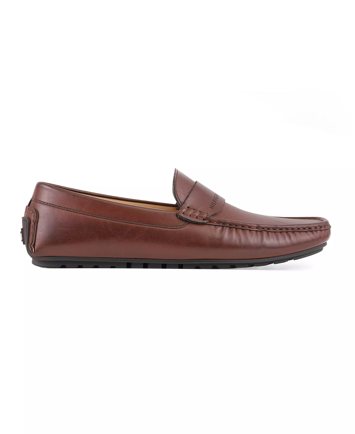 Tommy Hilfiger Men's Ruven Driving Style Loafers  Light Brown Size 9