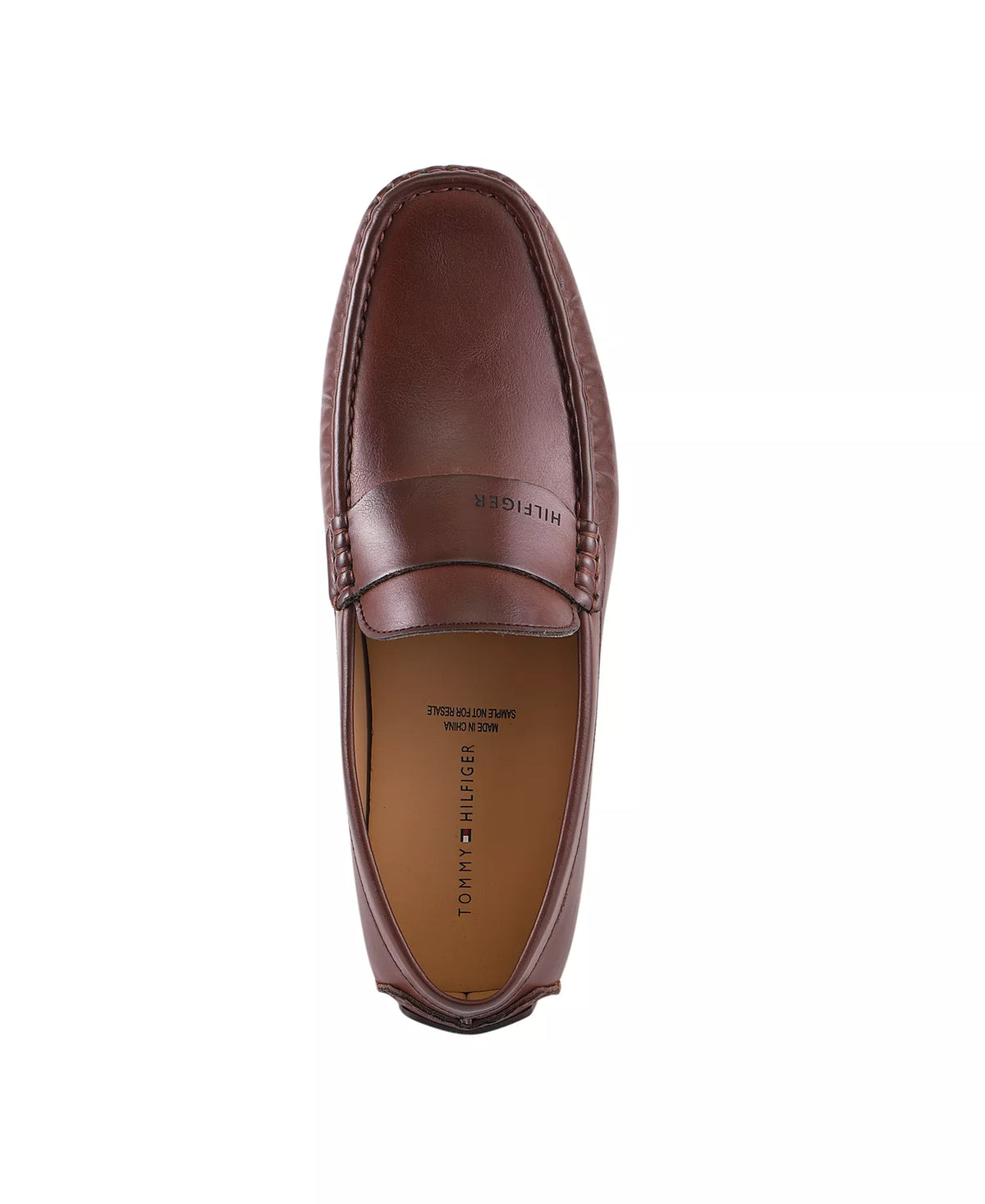 Tommy Hilfiger Men's Ruven Driving Style Loafers  Light Brown Size 9