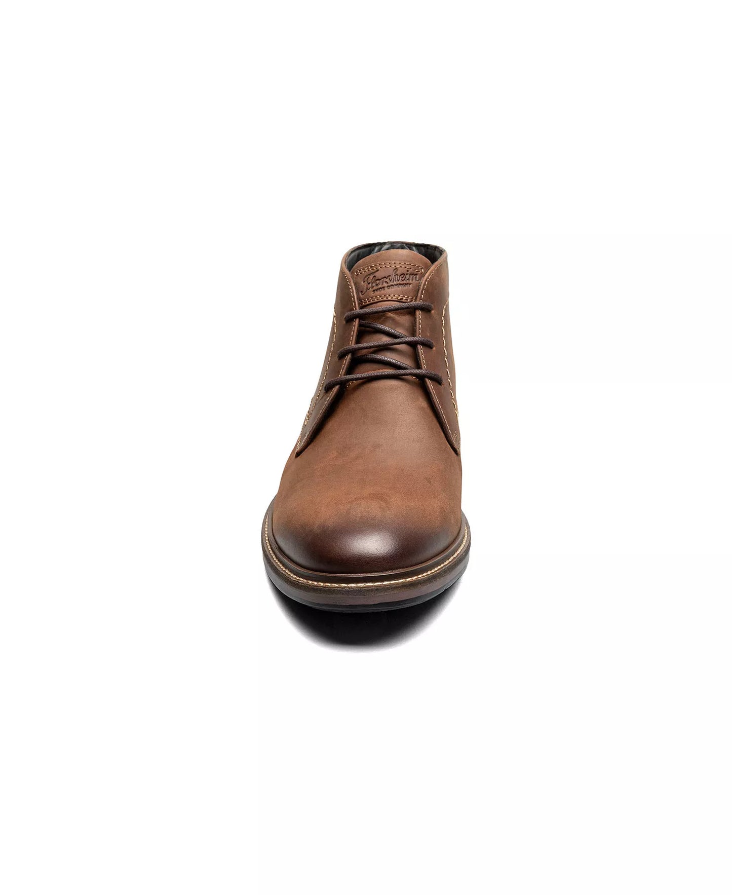 Florsheim Men's Forge Plain Toe Chukka Boots  Brown Size 10