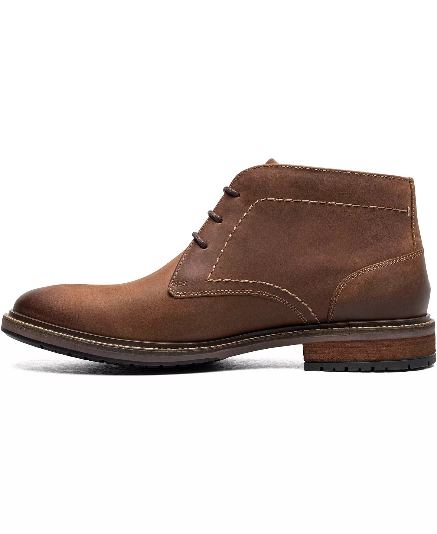 Florsheim Men's Forge Plain Toe Chukka Boots  Brown Size 10