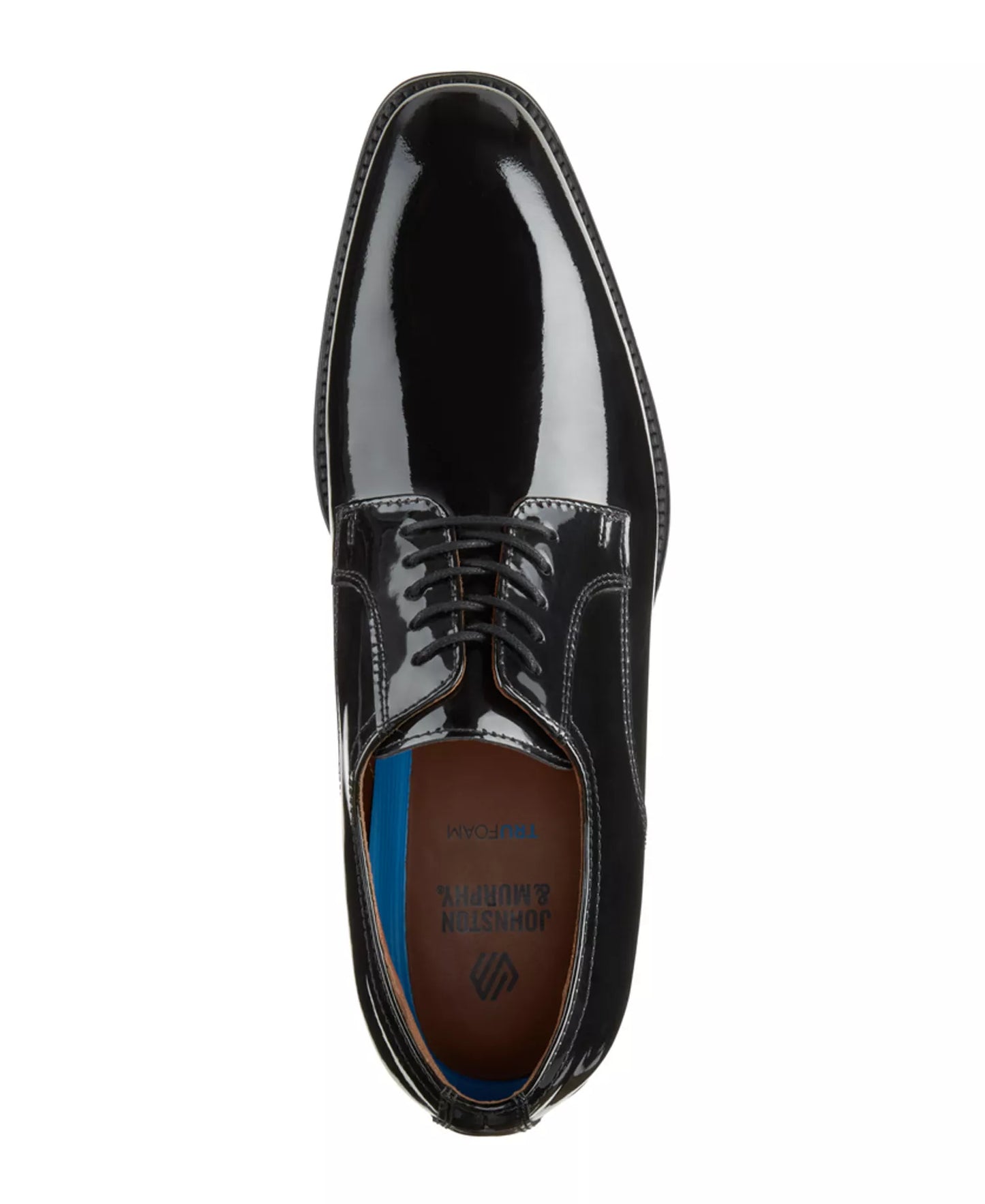 Johnston & Murphy Men's Anderson Plain Toe Shoes  Black Size 8.5