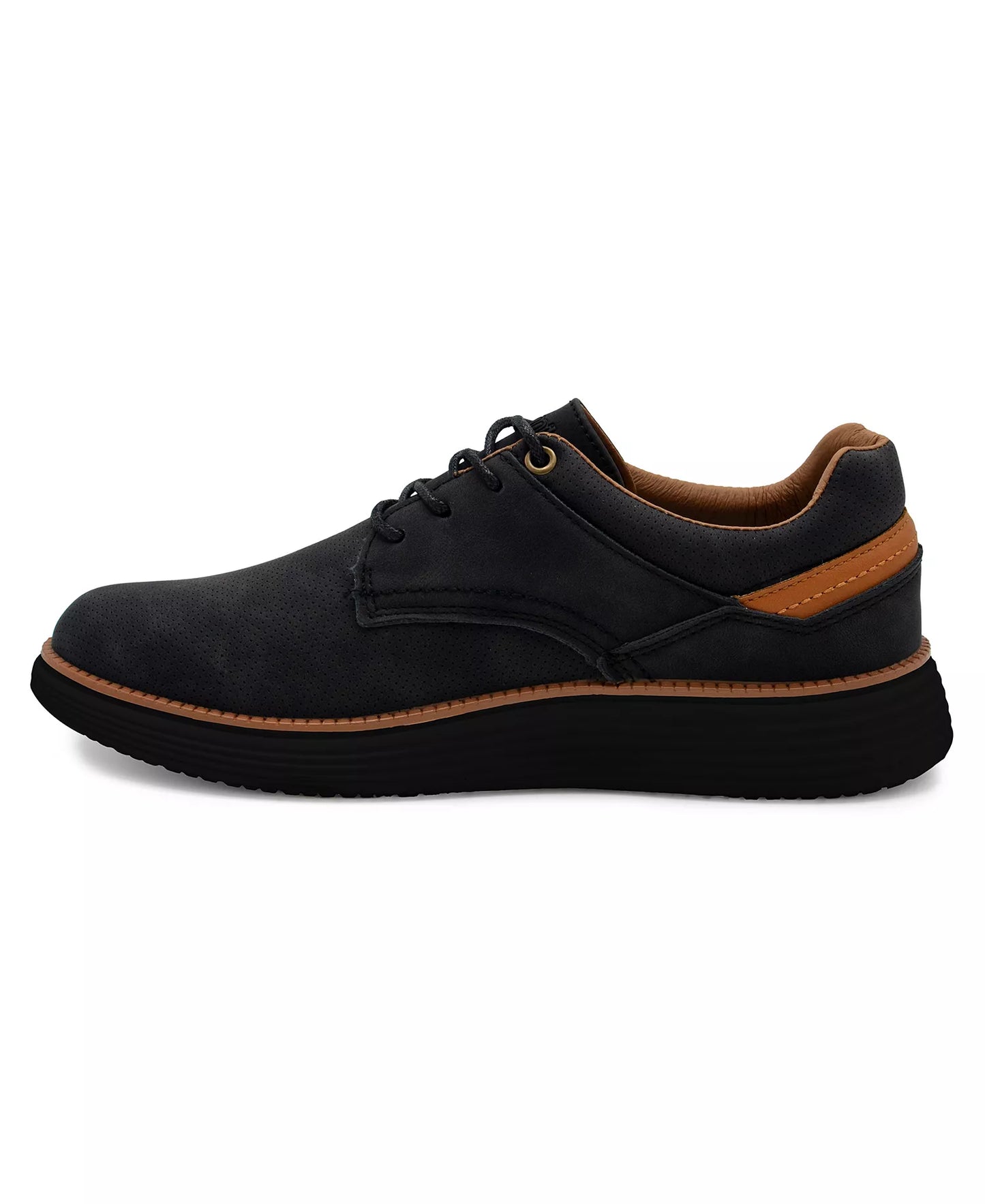 Akademiks Men's Dayton Oxford Dress Casual Sneakers  Black Size 10