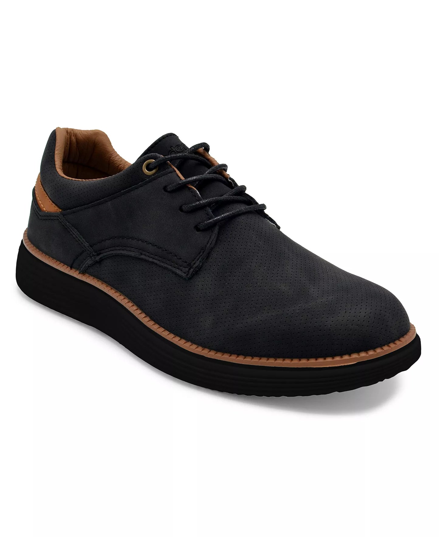 Akademiks Men's Dayton Oxford Dress Casual Sneakers  Black Size 10
