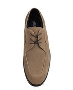 Alfani Men's Noahh Genuine Suede Leather Dress Shoes  Tan Suede Size 10