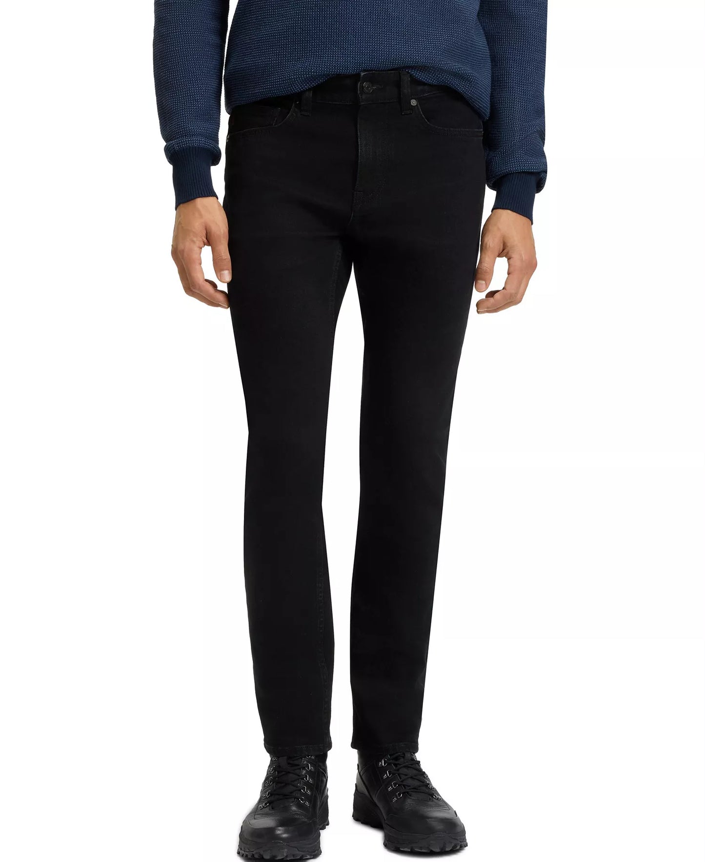 Hugo Boss Men's&nbsp; Delaware Slim-Fit Jeans  Black W34xL32