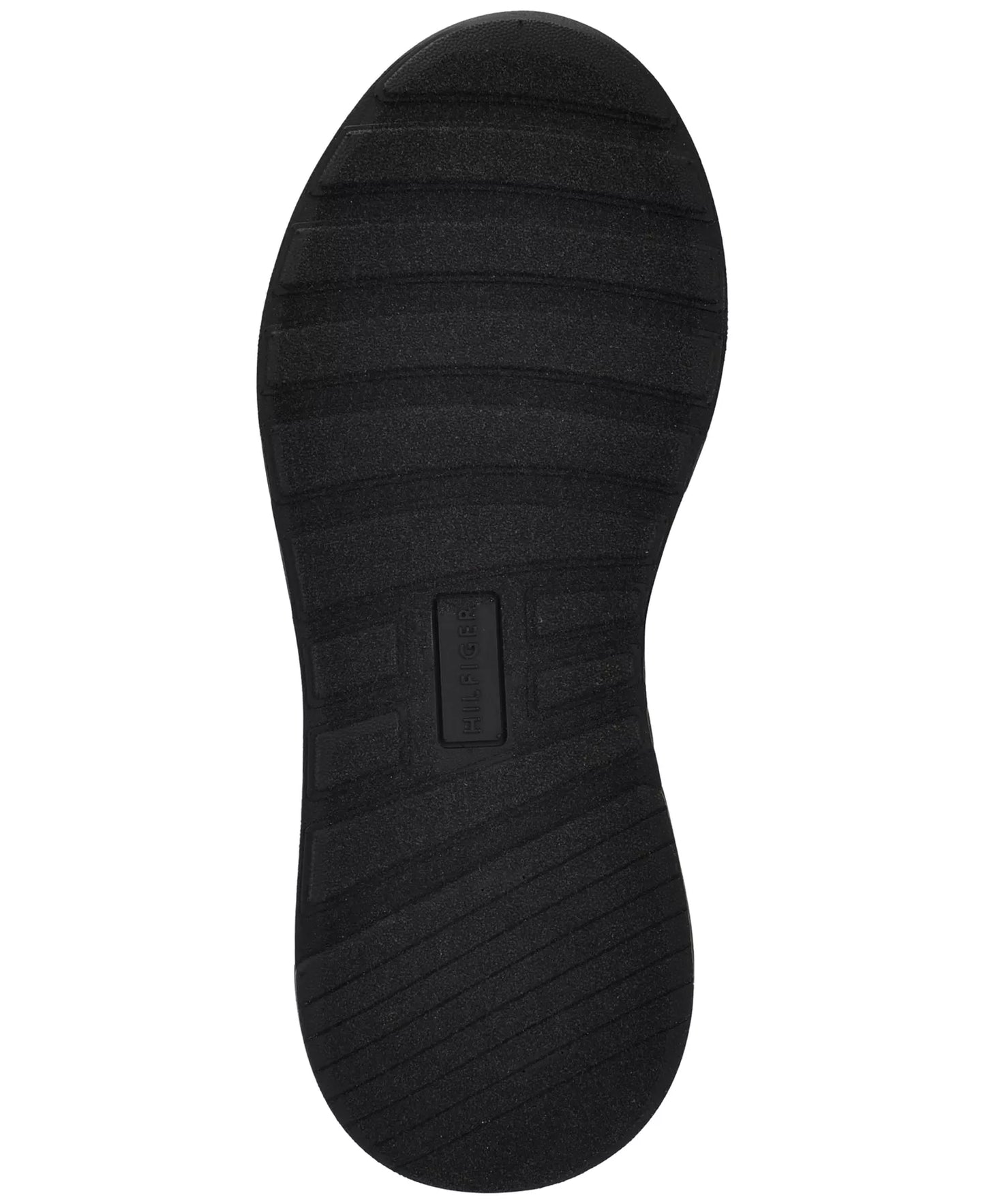 Tommy Hilfiger Women's Ada Lightweight Knit Slip-On Sneakers  Black/White Size 8