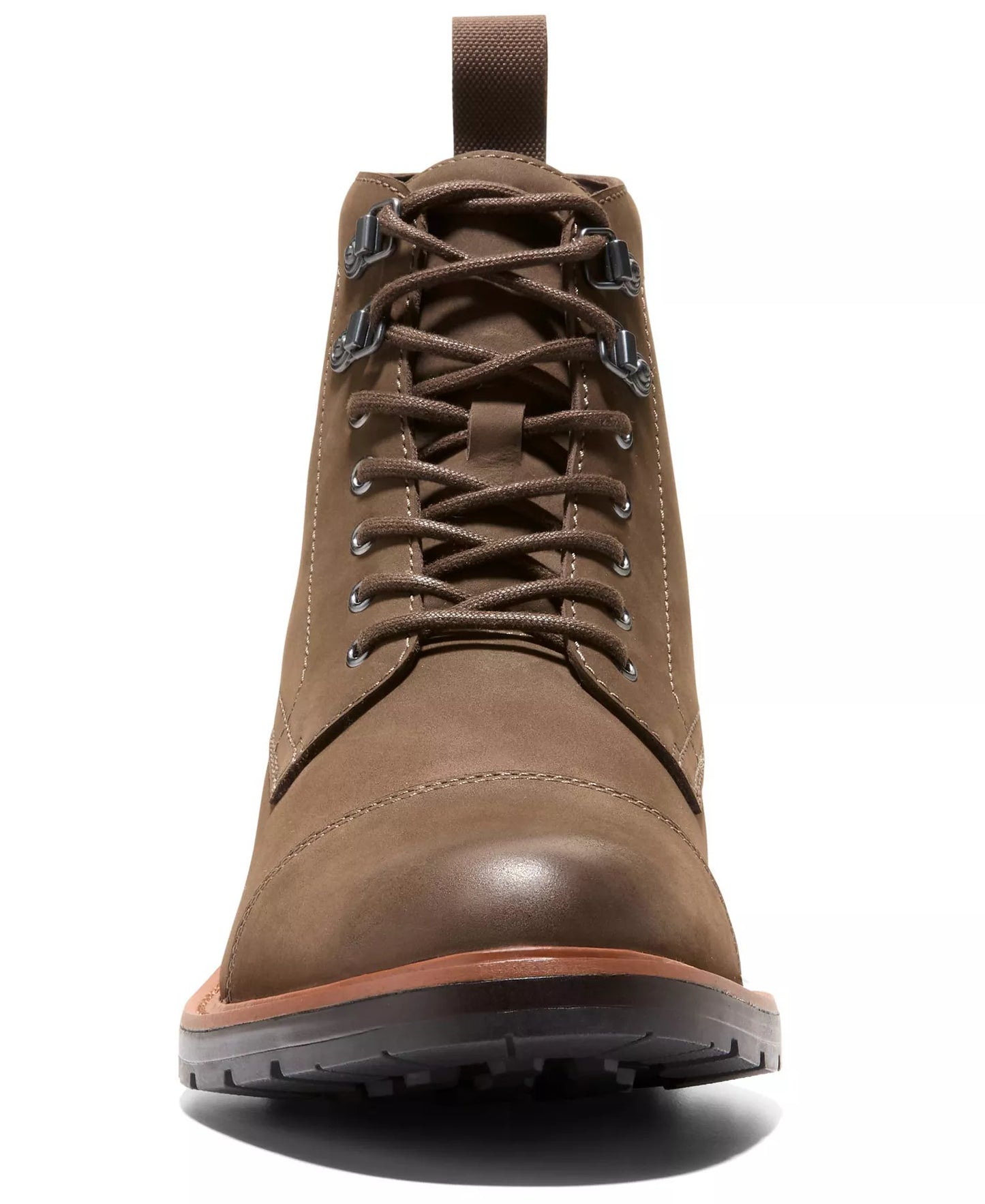 Cole Haan Men's Chamberlin Grand Cap Toe Boots  Truffle Nubuck Size 7