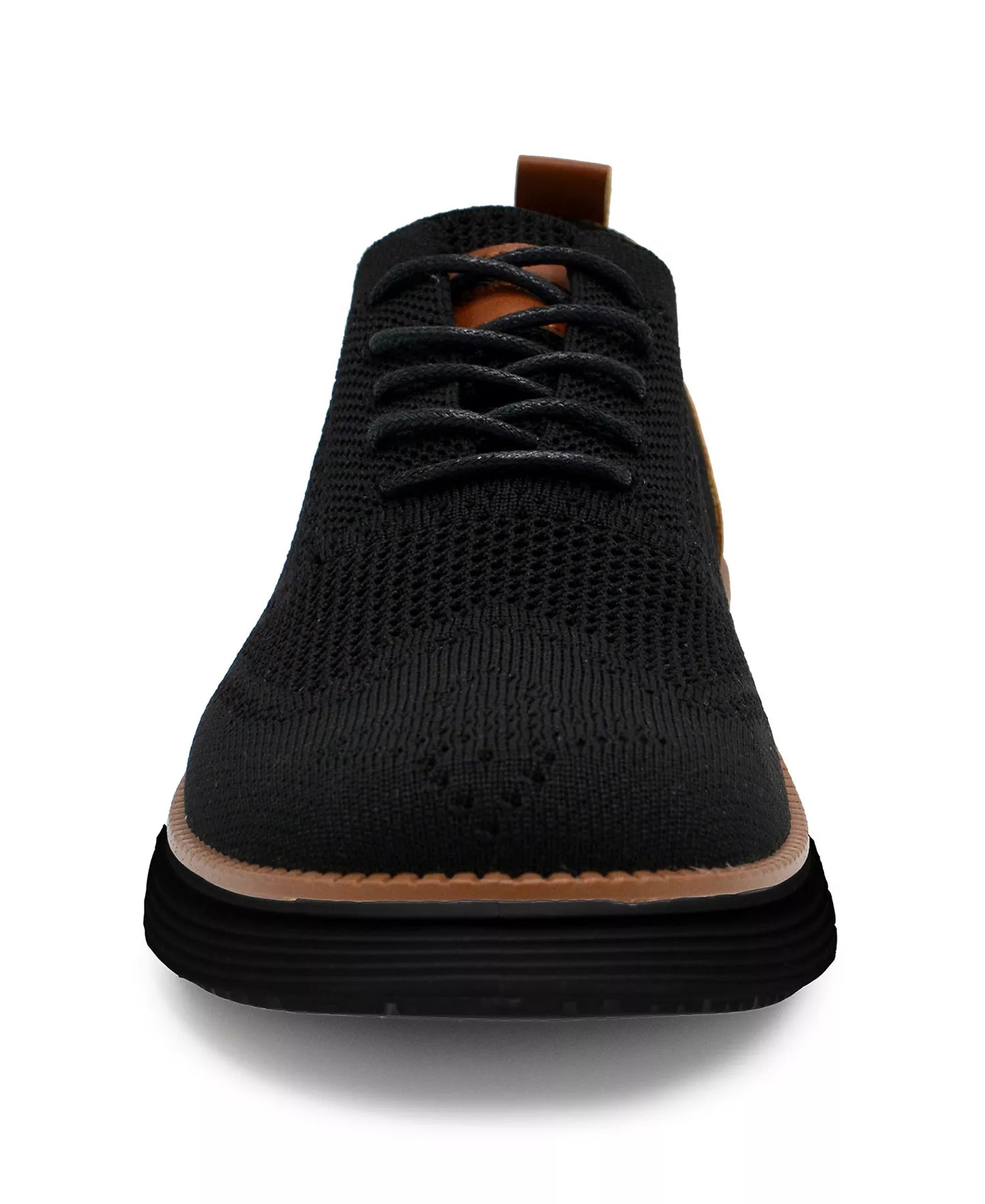 Akademiks Men's Olney Wingtip Oxford Shoes  Black Size 12