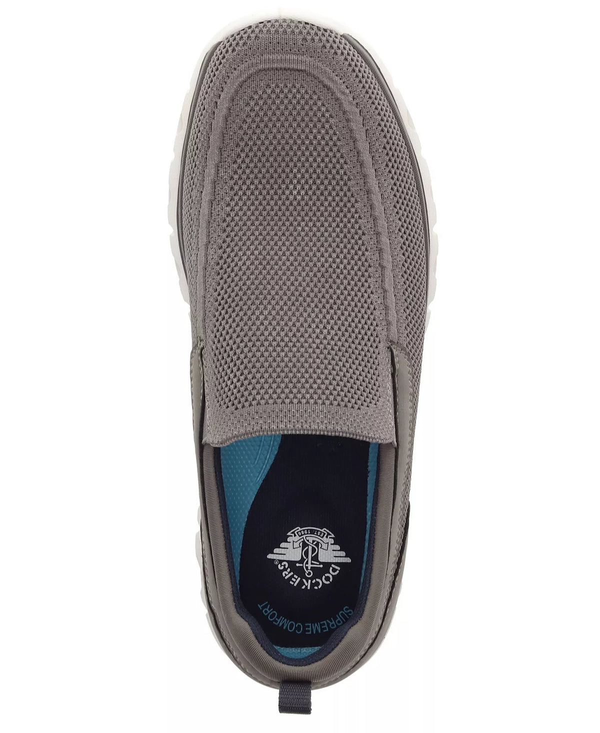 Dockers Men's Caden Casual Slip-On Loafers  Gray Size 8