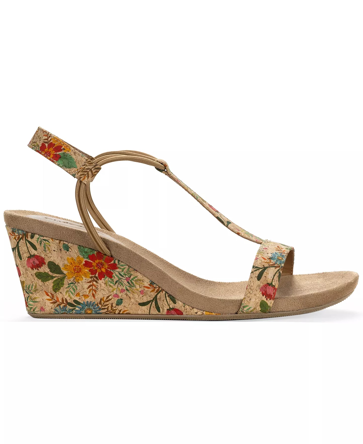 Style & Co Women's Step N Flex Voyage Wed  Rose Gold Size 7