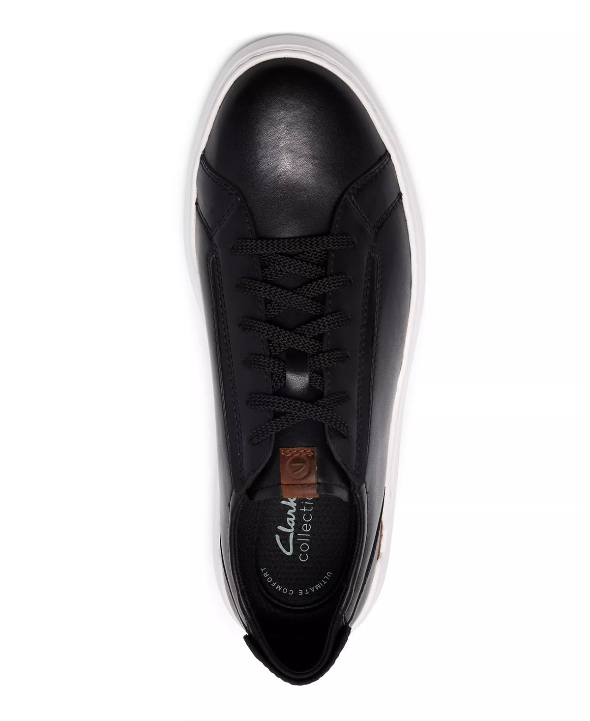 Clarks Men's Flexwell Lace-Up Sneakers  Black Size 9.5