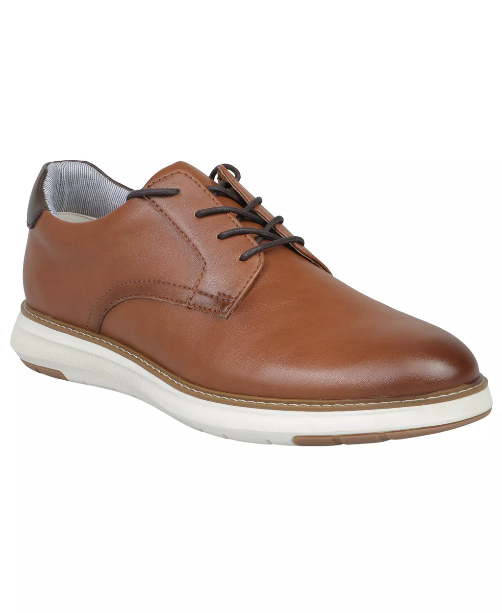 Club Room Men's Tarhy Casual Dress Shoes  Cognac Size 12