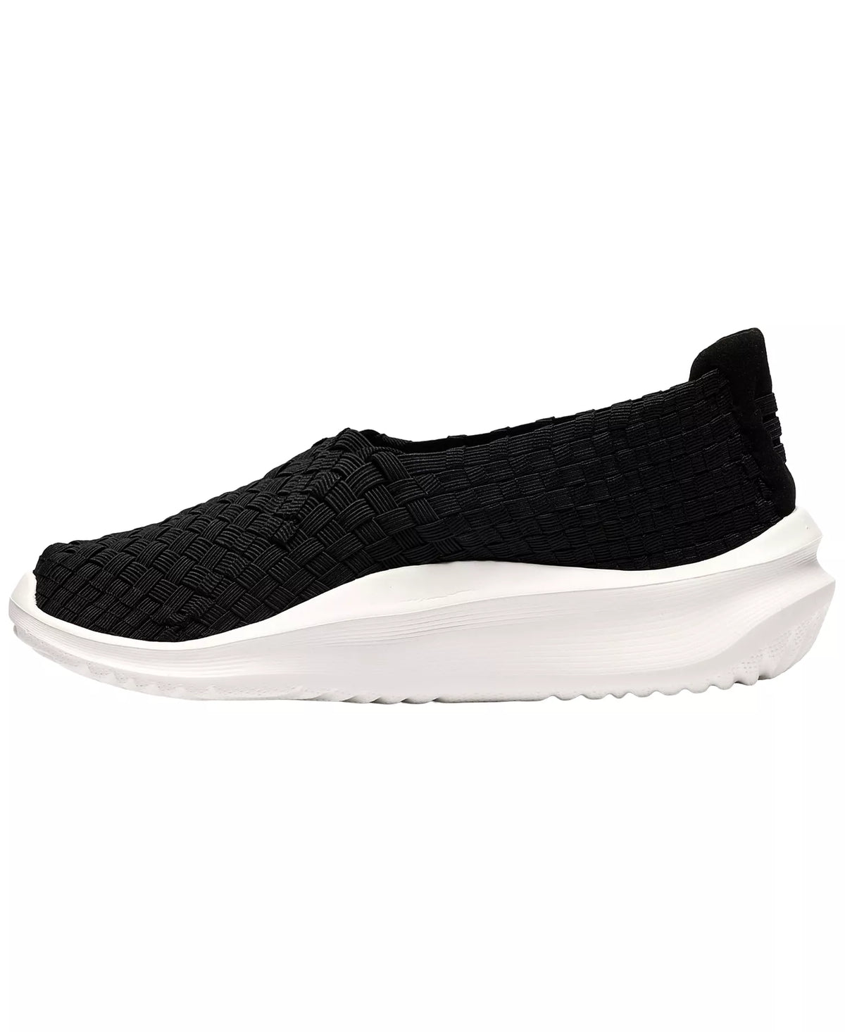 Clarks Women's Cloudsteppers Solevana Weave Slip On Sneakers  Black Size 9