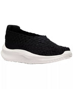Clarks Women's Cloudsteppers Solevana Weave Slip On Sneakers  Black Size 9