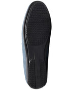 Stacy Adams Men's Colton Moc Toe Slip-On Loafers  Navy Size 15