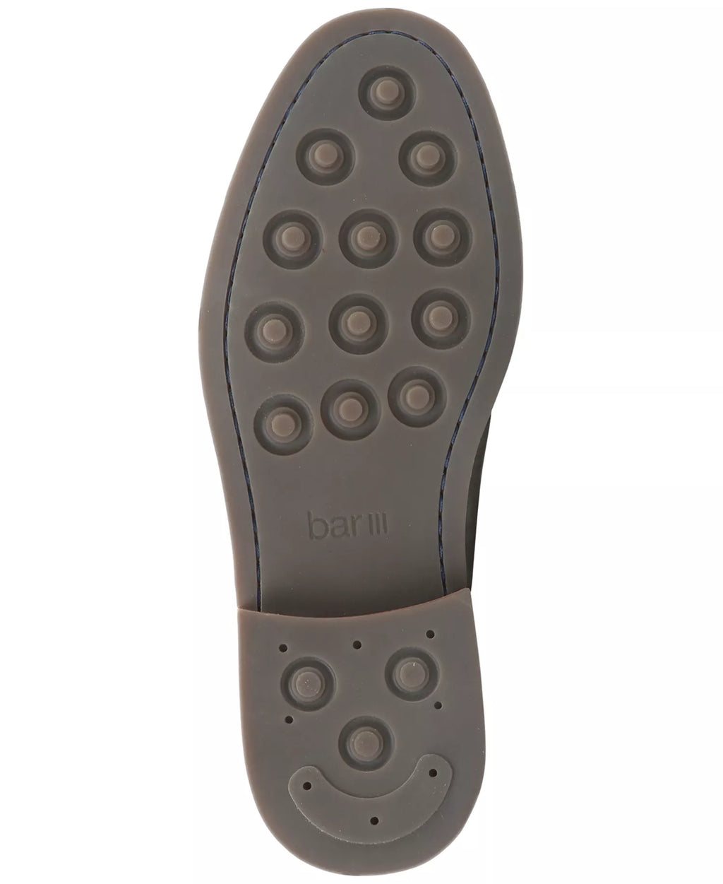 Bar III Men's Lace-Up Round Toe Dress Shoes  Gray Size 9.5