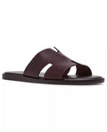 Steve Madden Men's Leone Round Toe Slippers  Brown Size 10