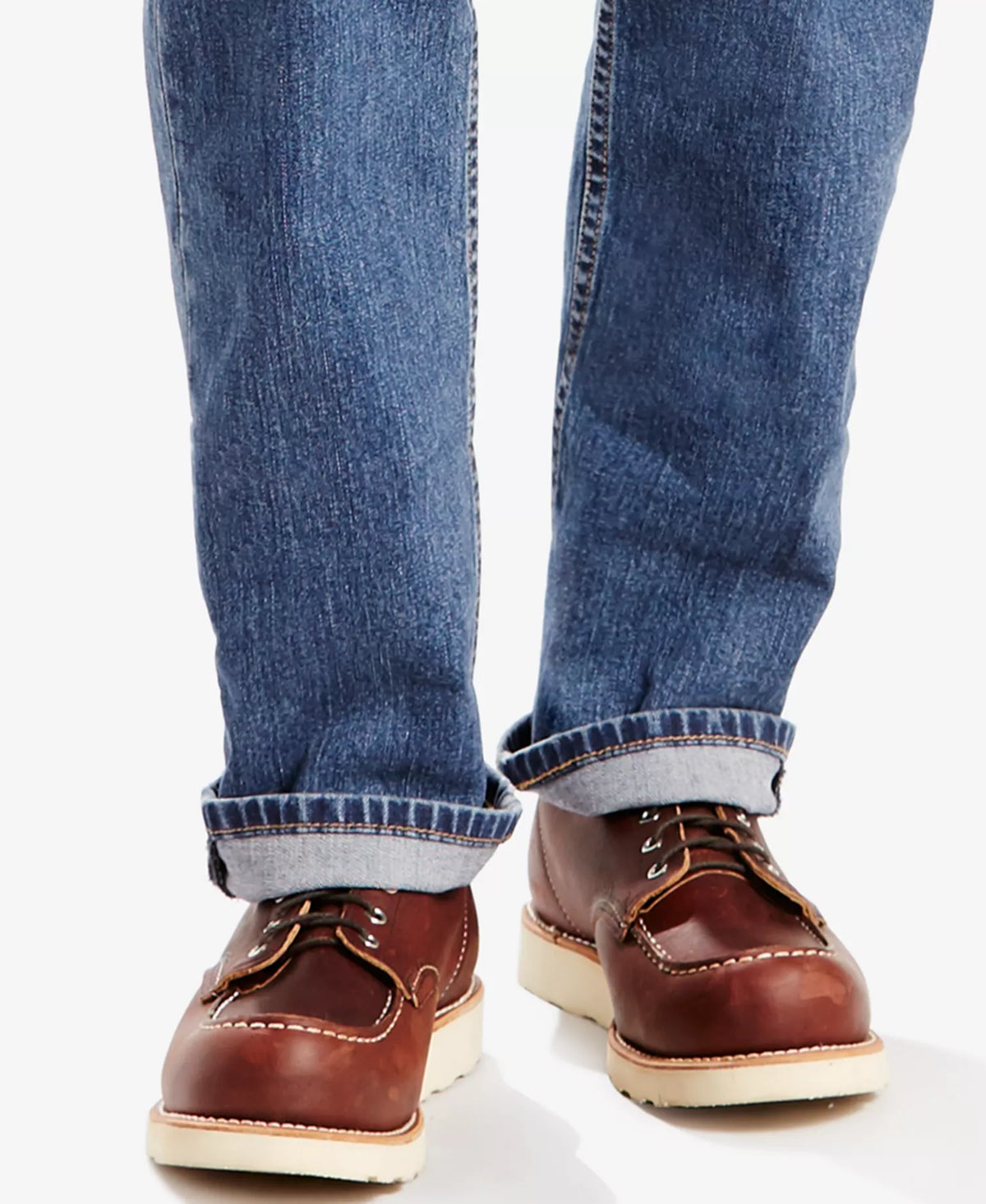 Levi's Men's 505 Regular-Fit Stretch Jeans  Stonewash W40xL32