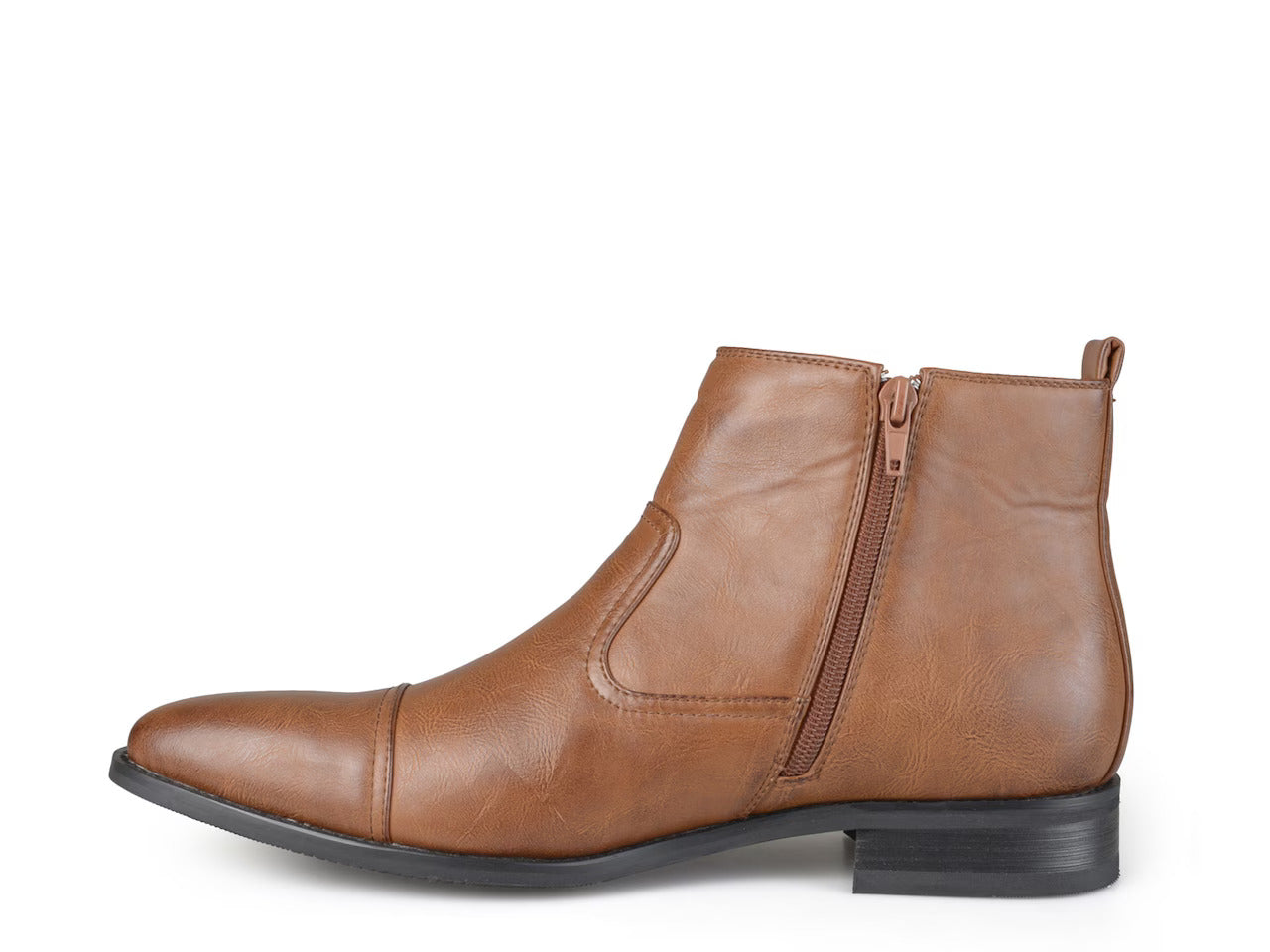 Vance Co. Men's Alex Chelsea Boot  Color Brown Size 7W