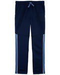 Carter's Boys Drawstring Kid Pull-On Athletic Pants  Color Navy Size 14