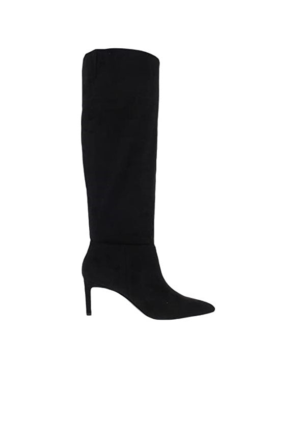 BCBGeneration Womens Marlo Padded Insole Pointed Toe Knee-High Boots  Color Black Micro Suede Size 6.5M