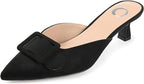 Journee Collection Women's Via Pointed Toe Pumps  Color Black Size 11M