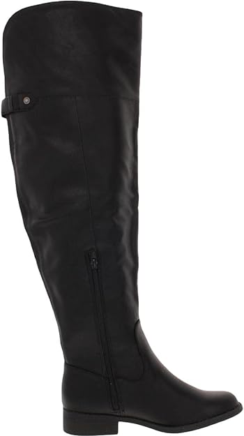 Sun + Stone Women's Allicce Wide-Calf Over-The-Knee Boots  Color Black Size 7M