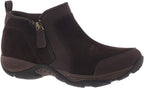 Easy Spirit Women's Evony Suede Ankle Booties  Color Brown Size 6.5M