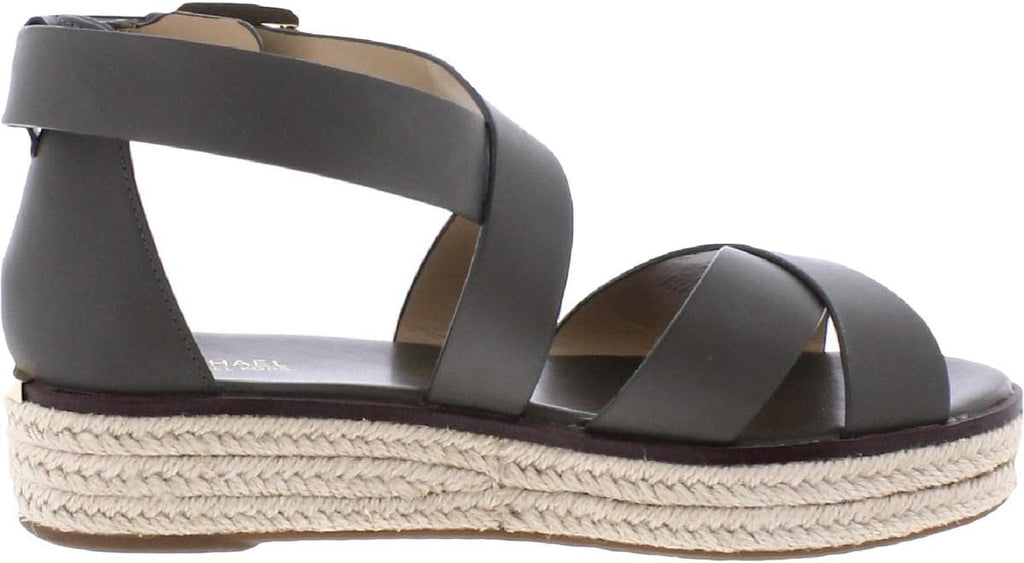 Michael Kors Women's Darby Sandals  Olive Size 7