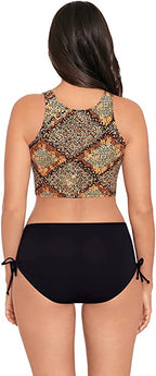 Skinny Dippers Mazie Felicity Underwire Bikini Top  Color Mazie Size M