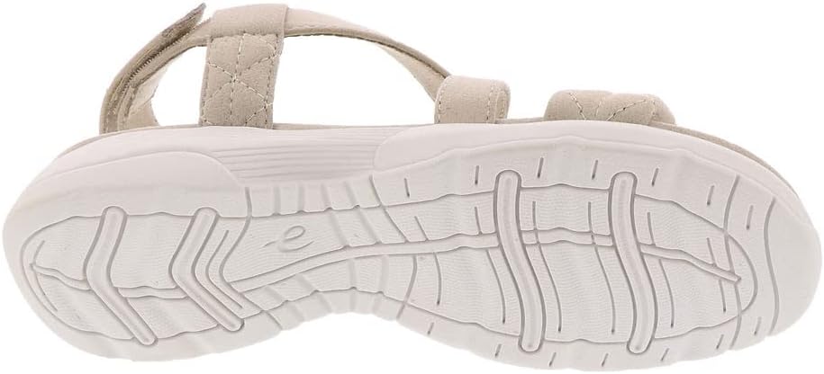 Easy Spirit Women's Treasur Sandals  Color Light Natural Shimmer Size 7.5M